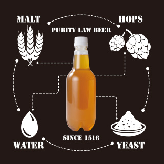 Draft beer in PET bottles